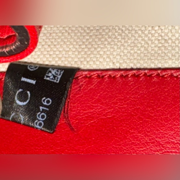 GUCCI Dionysus Large Bamboo Top Handle Bag Red - Picture 7 of 10